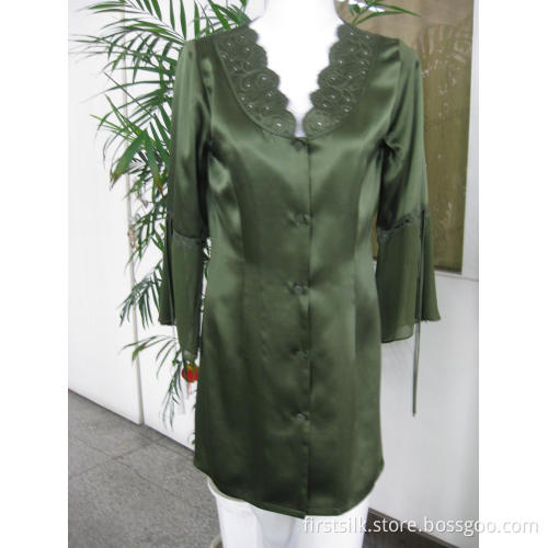 Silk Sleepwear Garment